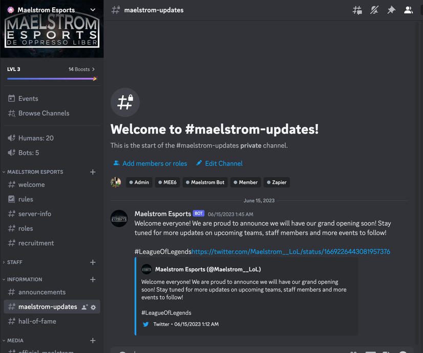 Org/Community Discords